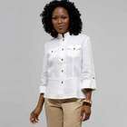 Button Front Shirt, , small